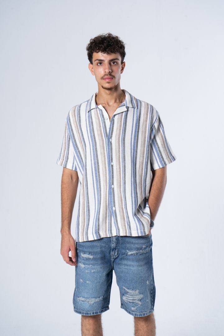 Waffle Shirt Short -Sleeve