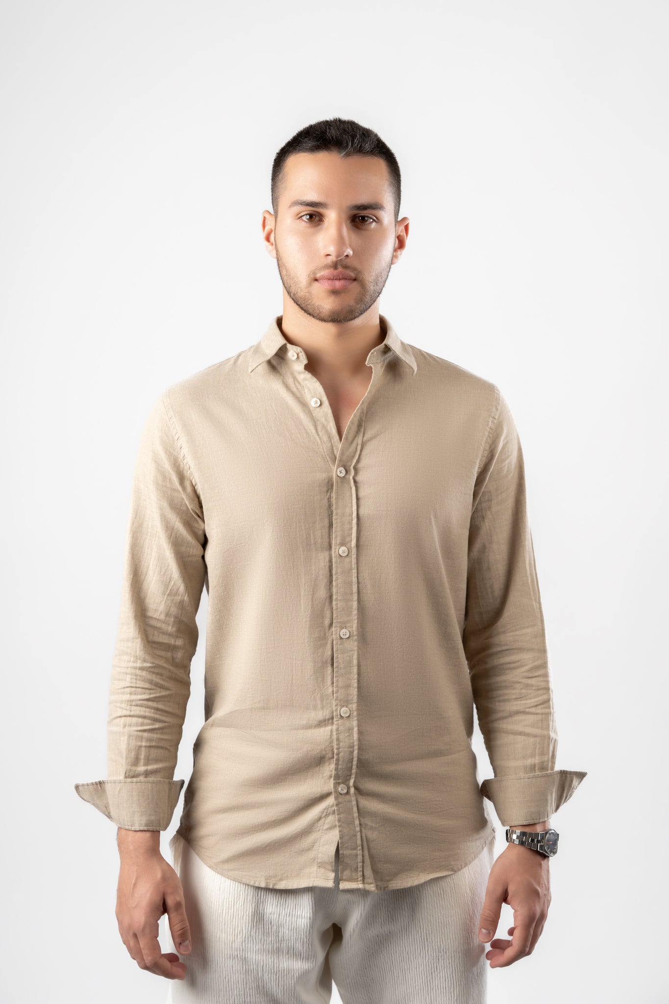 Linen Look Shirt