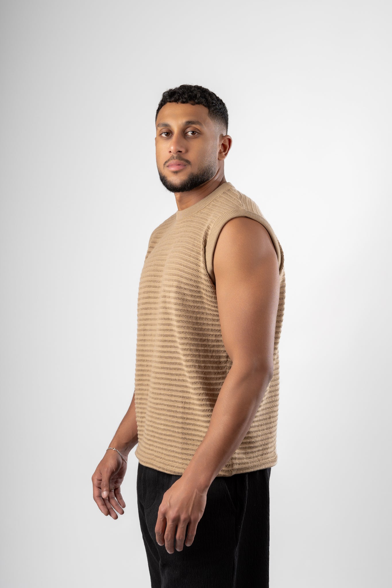 Sleeveless Knitwear Vest