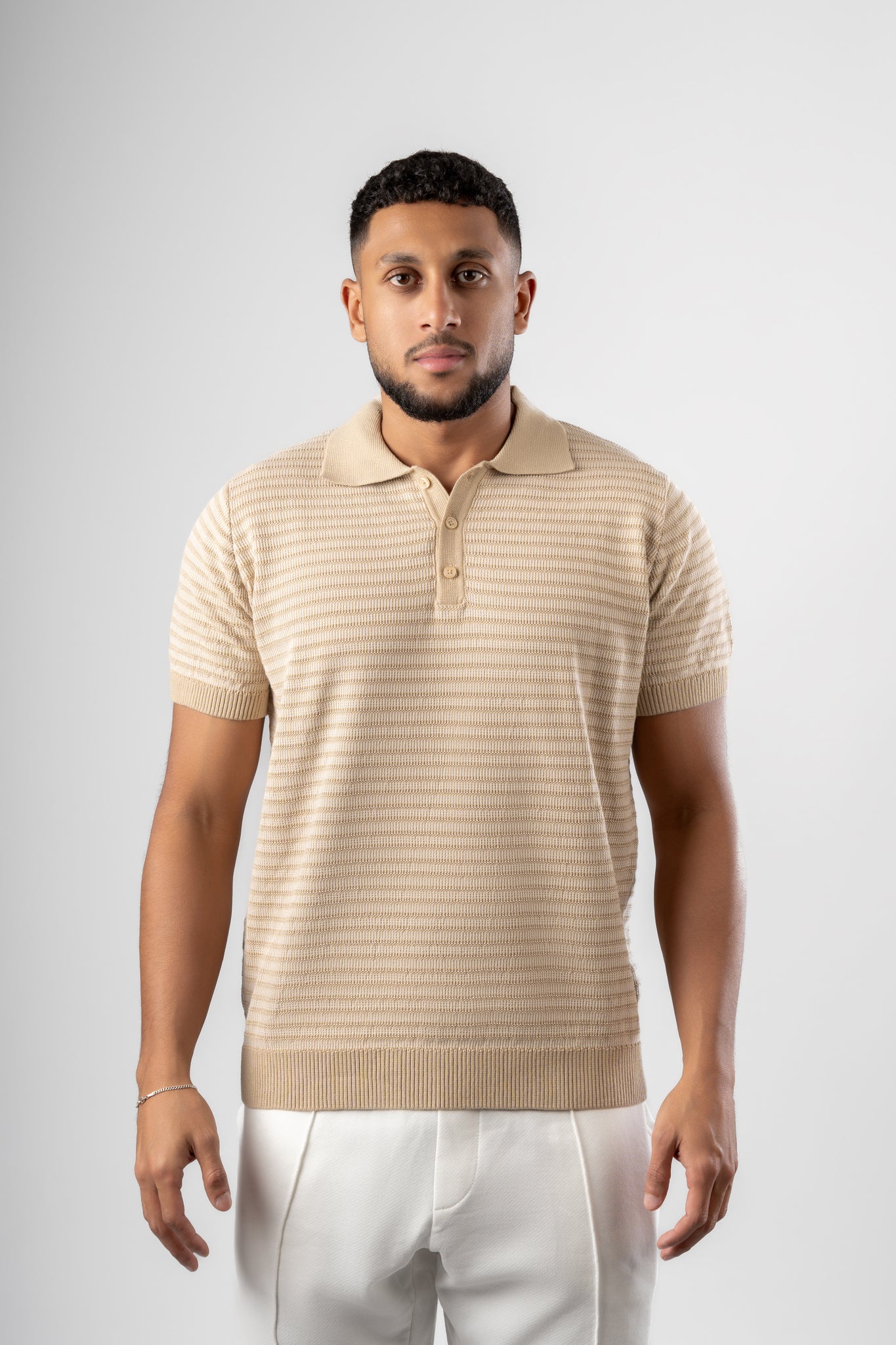 Knit Polo T-shirt