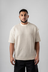 Oversized Knit T-Shirt