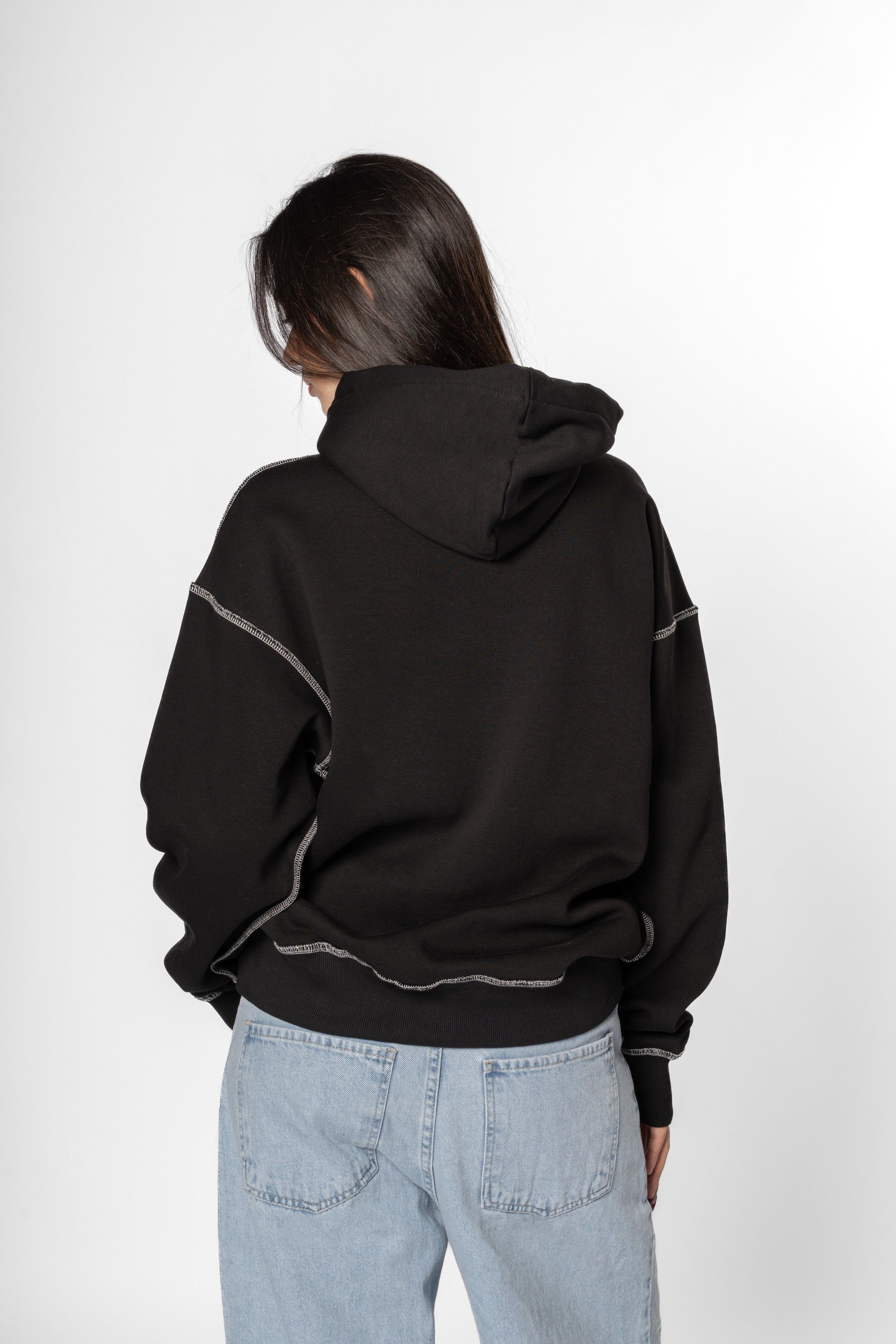 Stitched Oversized Hoodie