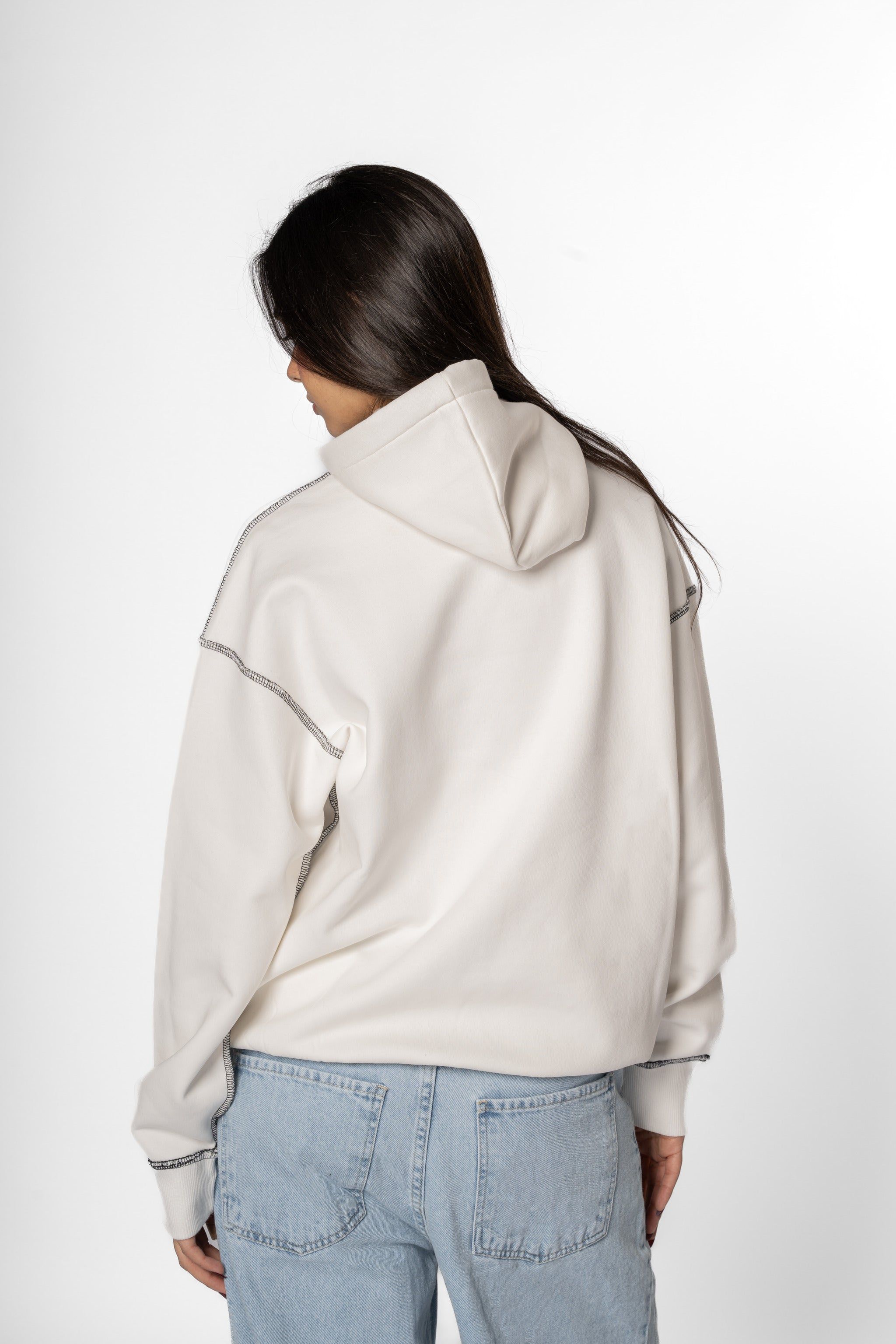 Stitched Oversized Hoodie