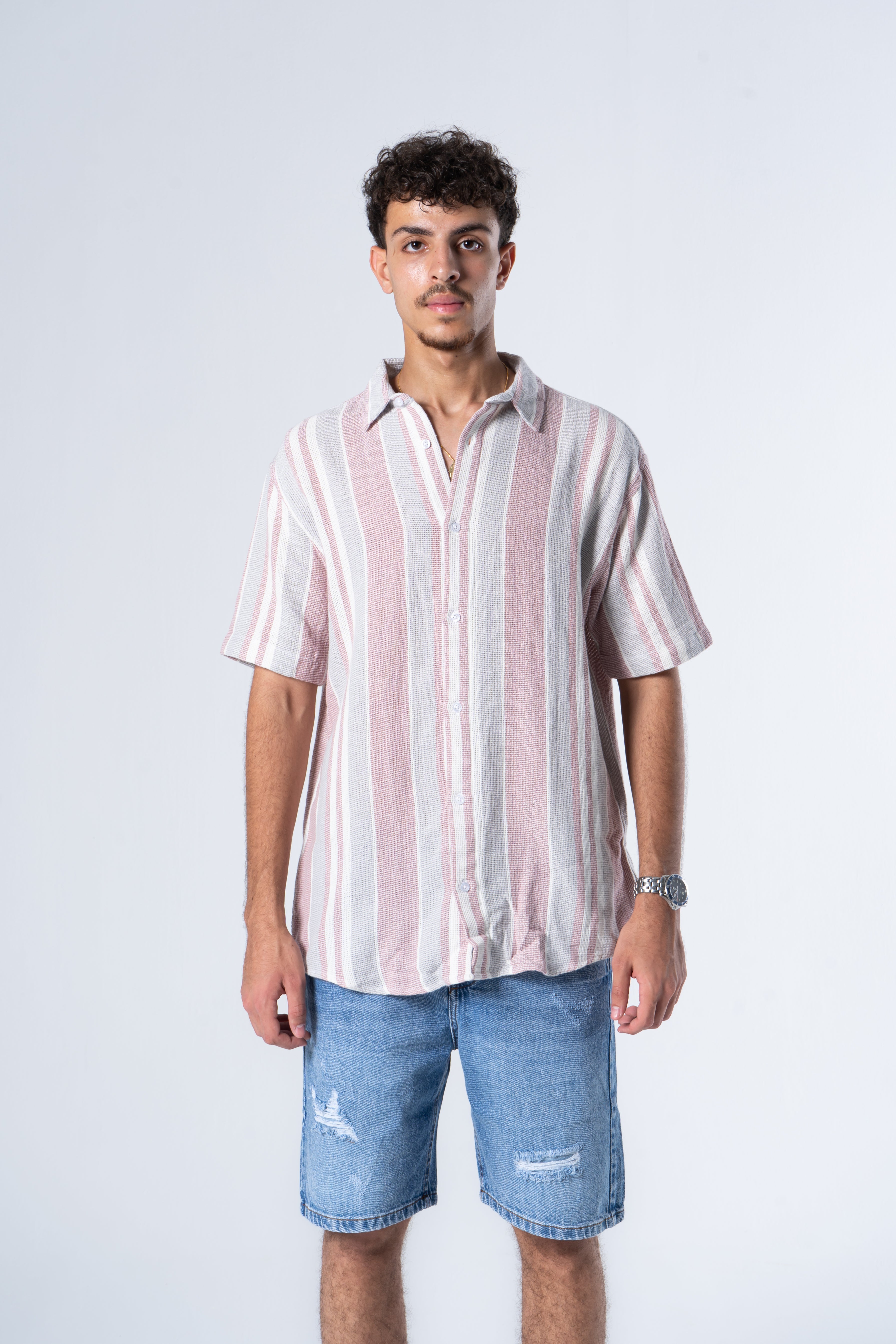 Waffle Shirt Short -Sleeve