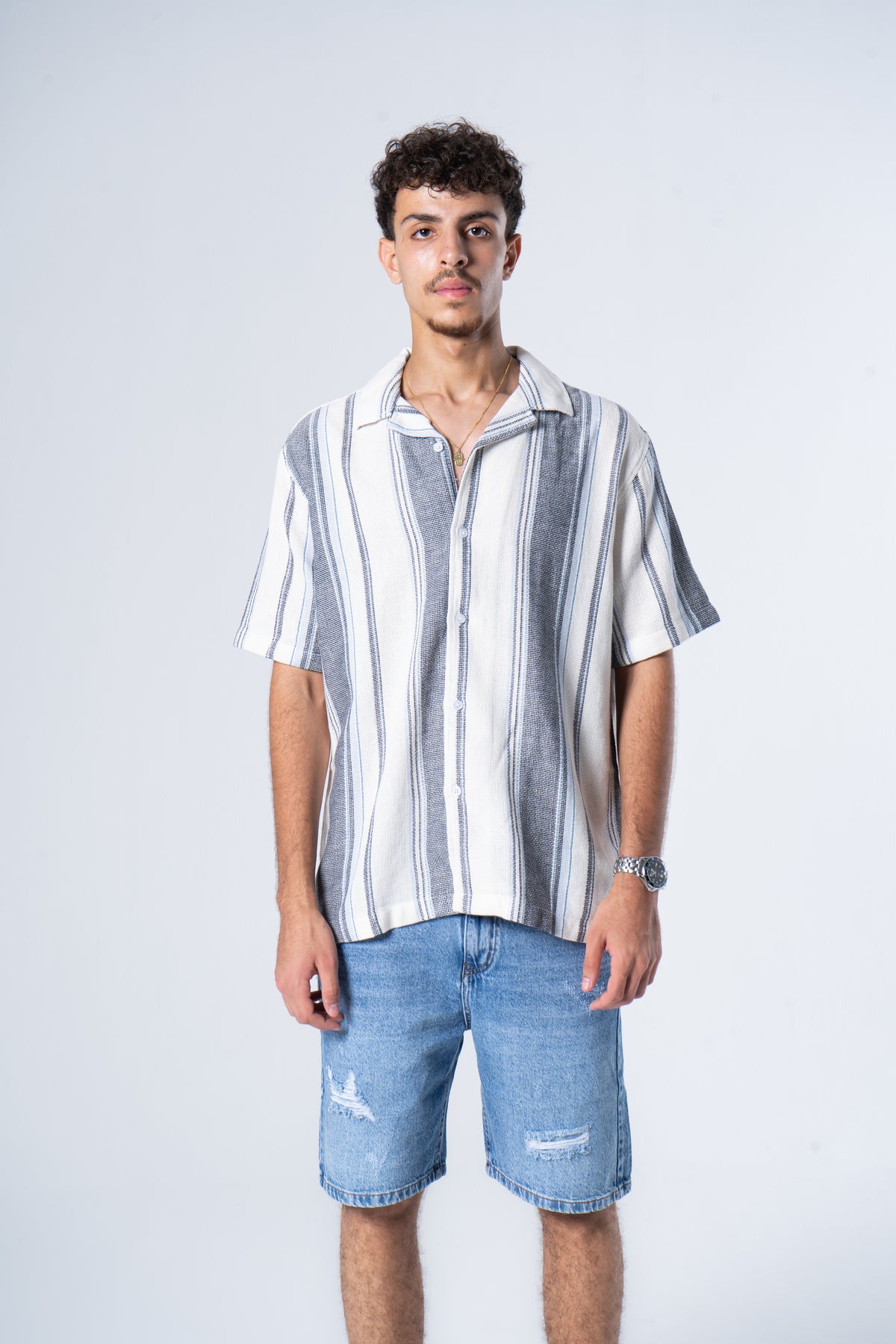 Waffle Shirt Short -Sleeve