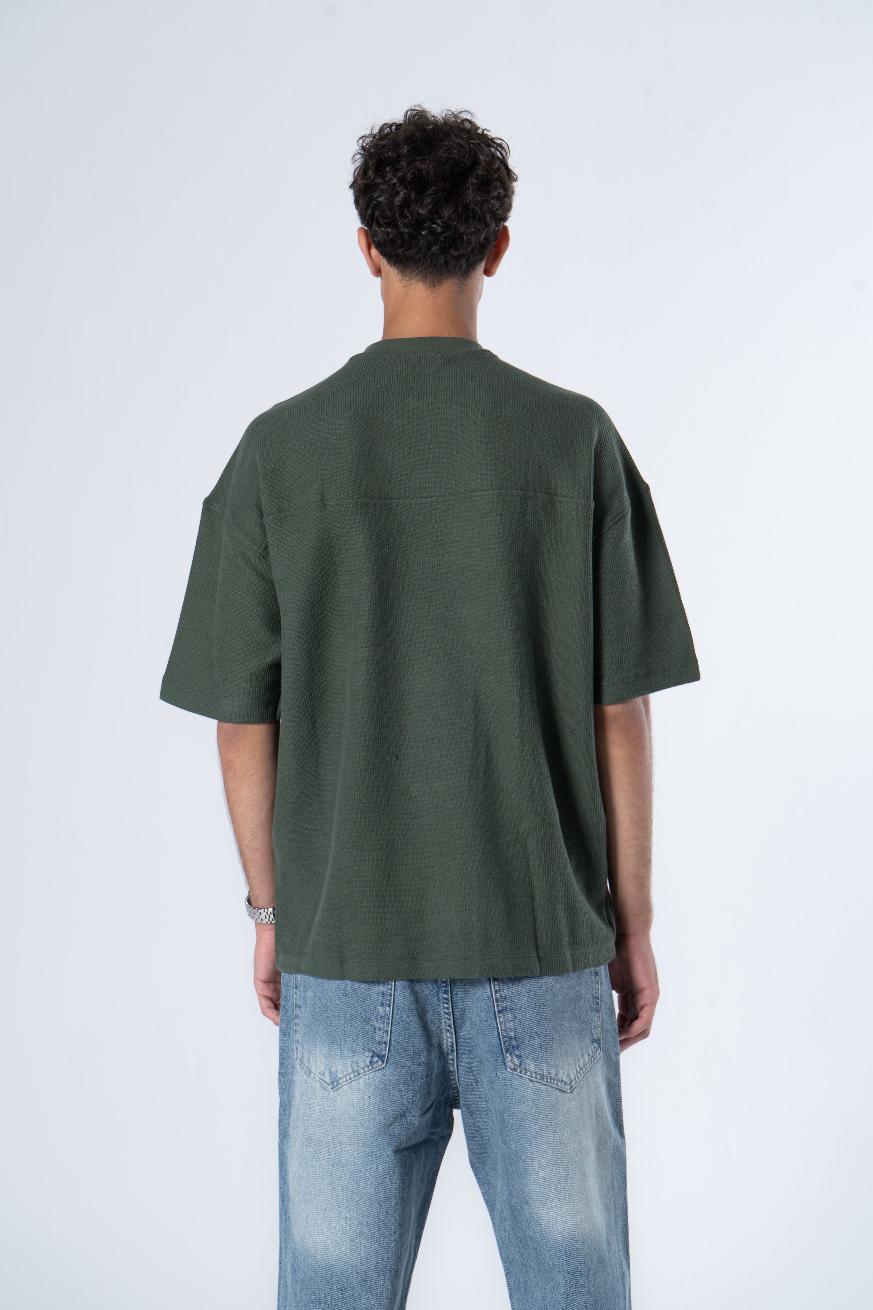 Textured Oversized T-shirt