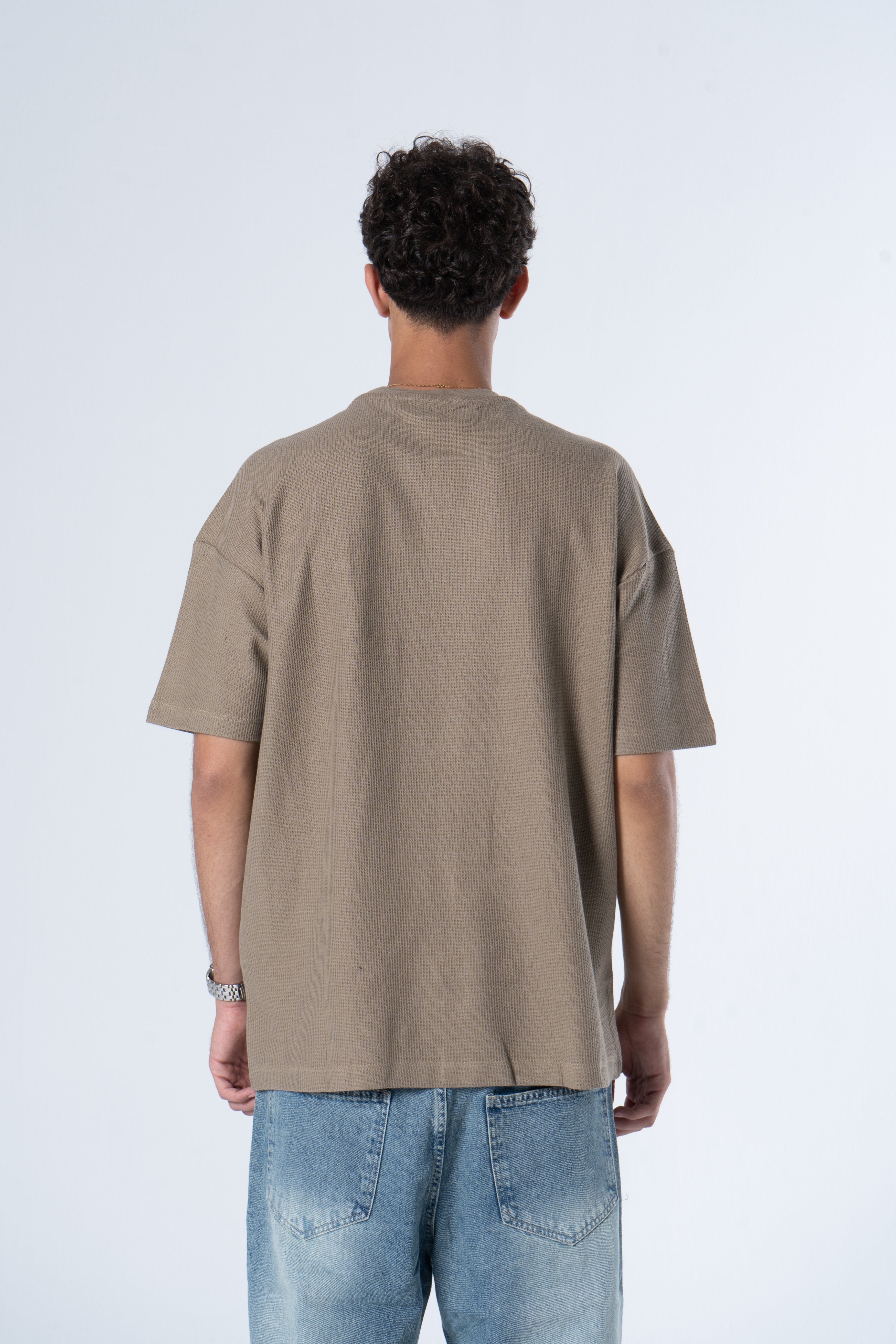 Textured Oversized T-shirt